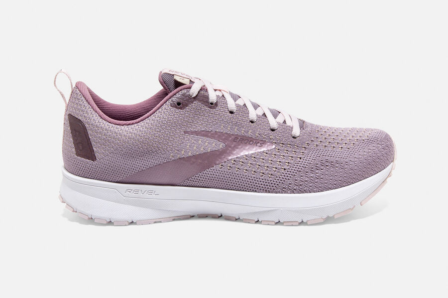 Brooks Revel 4 Road Loopschoenen Dames - Roze - 541268KQZ